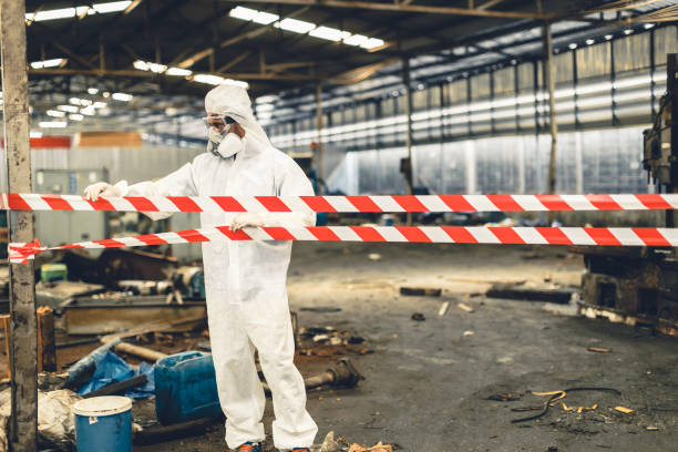 Professional Odor Removal technician working in Raymond, CA
